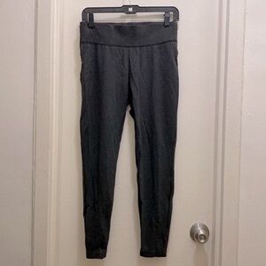 Old Navy Gray Stevie Leggings Stretch Pants with Zippers in Womens Size Small
